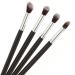 Healeved 8 Pcs Eye Make-up Brush Kit Theive Cosmetics Eye Shadow Brushes Makeup Tool Lip Scrubber Brush Black - Buy Online on GoSupps.com