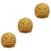 Magiclulu 3st -ornamental wooden ball handball wooden fitness ball gymnastics ball tool massage ball massage balls for hand exercises bullets massage wooden massage globe whom