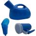 Portable Urinal for Women - 2000ML - Ideal for Hospital, Camping, Travel - Emergency Pee Bottle (Blue) - Buy Online on GoSupps.com