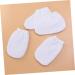 2 Paires Manchons Paraffine Housse pour Bain Isolants pour Soins Chaleur Spa Blanc - Buy Online on GoSupps.com