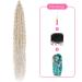 Buy DSoar 30 Deep Twist Crochet Hair - 3 Packs Ocean Wave Curly Bohemian Braids | Synthetic Hair Extensions for Women & Girls - 30inch 18/56c# - Buy Online on GoSupps.com
