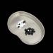 Halloween Skull Hair Clips - Skeleton Hair Barrettes Goth Hair Pins BHWH03 (White-Black) - Buy Online on GoSupps.com