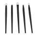 Makeup Brush Set Even Application 5 Piece Multipurpose Silicone Lip Brush Easy Cleaning for Daily Office and Travel Use
