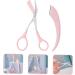 Beaupretty 3 Set Moon Eyebrow Trimmer - Pink Unisex Grooming Tool for Precision Eyebrow Shaping | International Shipping Available - Buy Online on GoSupps.com
