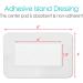 Adhesive Island Wound Dressing Bandages - Breathable Bordered Gauze Patches for Surgical Incisions & Injury Care (4x6 Inch Pack of 10 - Buy Online on GoSupps.com