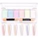 Nail Mirror Powder 6 Colours Manicure Chrome Glitter Pigment with Eyeshadow Stick Colorful nail chrome powder - Buy Online on GoSupps.com