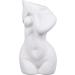 Buy Cryfok White Ceramic Female Body Vase - Modern Bohemian Home Decoration for Living Room & Study - Buy Online on GoSupps.com