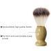 RsW239 Wooden Shaving Brush with Handle - Brown Bear Brush One Size 1 Pack | Premium Shaving Supplies - Buy Online on GoSupps.com