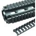 Acexier 4PCs Plastic Rail Cover - Heat-Resistant Bone Fish Ladder Shape Handguard for Rifle - Picatinny Rubber Rail Covers - Black - Buy Online on GoSupps.com
