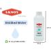 Aksoy Distilled Water - 100% Ultra Pure Water 1.5L - Deionized Water - Demineralized - TDS 000 ppm guaranteed - Buy Online on GoSupps.com