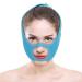 V Line Mask Pain Free Face Lifting Belt Thin Face Mask Facial Masks Firming Face Lift Tape Neck Mask V Shaped For Masks Slimming Face Mask (Blue)