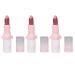 Pearlised Lipstick Set - 3pcs No Budge Non-Stick Glitter Long Wear Lipstick for Women | Perfect for Special Occasions - Buy Online on GoSupps.com