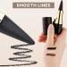 Matte Quick-Dry Eyeliner 2024 New Black Gel Eyeliner Pencil Set Natural Cream Eye Liner Waterproof Smudge Proof Long-Lasting Gel Eye Liner Makeup (Silver) - Buy Online on GoSupps.com