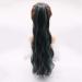 Horsetail Wig for Women | Long Curly Clip-On Ponytail | Fluffy Highlights in Black & Arctic Green | Perfect for Any Occasion - Buy Online on GoSupps.com