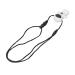 Baby Teething Pendant Reduce Anxiety Safe Baby Chewing Necklace Elastic Baby Silicone for Home (White)