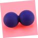 Buy Seword Peanut Ball - Yoga Roll for Plantar Fasciitis & Foot Massage | Fascia Massage Roller - Medium Blue - Buy Online on GoSupps.com