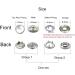 JAUEIVR 100 Sets Snap Fasteners Kit - Five Paws Pearly Surface Metal Snap Buttons Press Studs with Fastener Pliers Press Tool Kit for Sewing Crafting Pearl-Like - Buy Online on GoSupps.com