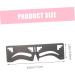POPETPOP 2pcs Eyebrow Ruler Makeup Stencil Eyebrow Stamp Stencil Brow Makeup Supplies Eyebrow Marks Balance 1 count (Pack of 1) Black - Buy Online on GoSupps.com