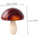 TEHAUX 4pcs Colorful Mushroom Wood Carving Keychains Outdoor Accessories Keychain Pendant Crafts Automatic - Buy Online on GoSupps.com