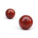 Healvian 2st Chinese massage balls smooth wood Baving balls Chinese health balls deep tissue wooden tools gymnasium balls handmade balls H lzern fitness red ball tighten 6cmx6cm red