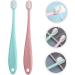 Minkissy 4-Piece Children's Toothbrush Set - Gentle Oral Hygiene Kit for Newborns & Kids | Tooth Carrier & Razor Integration - Buy Online on GoSupps.com