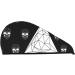 Polygonal Modern Crystal Skull Hair Towel | Super Absorbent Microfiber Wrap for Women - Quick Dry Coral Velvet for Long & Curly Hair - Buy Online on GoSupps.com