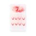 dijiusidy False Nail Perfect Matching Simple to Wear Fingernail Full Coverage Press Type Strong Viscosity Adjustable Paster Type 26 F741 Type 26 F741
