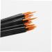 Hemoton 200 Pcs Eye Makeup Tools Lip Liner Marker Eyeliner Smudge Brush Small Eyeliner Brush Gold Eyeliner - Buy Online on GoSupps.com