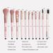 Shop Pink Makeup Brush Set - Powder Eyeshadow Eyeliner & More | International Shipping Available - Buy Online on GoSupps.com