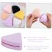 FRCOLOR 4pcs Silicone Beauty Powder Puff Storage Tool Makeup Sponge Holder & Triangular Case for Easy Organization - Buy Online on GoSupps.com
