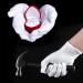 White Cotton Gloves - 12 Pairs for Moisturizing Spa Jewelry Inspection & Service | Elastic Hand Care Gloves - Buy Online on GoSupps.com