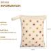 Muslong 3-Piece Reusable Wet Bag Set - Diaper Bag for Cloth Diapers Dirty Clothes & Accessories (Orange & Sun) | International Shipping Available - Buy Online on GoSupps.com