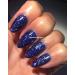 Bluesky Blue Glitter Sparkle BLZ13 Diamond Storm Nail Gel Polish UV LED Soak Off 10ml - Buy Online on GoSupps.com