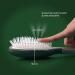 Paddle Hair Brush Glide Thru Detangling Detangler Brush for Natural Curly Straight Wet or Dry Hair HairBrush for Adults & Kids Hair (GREEN) P-Green - Buy Online on GoSupps.com