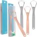 U-Shaped Tongue Brush - 2 Pack Stainless Steel Tongue Scraper for Adults | Double & Single Layer Oral Hygiene - Buy Online on GoSupps.com
