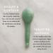 Mount Lai Jade Acupressure Gua Sha Spoon - 1 Tool for Natural Skincare & Relaxation - Buy Online on GoSupps.com