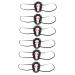 Abaodam 3 Pairs Prom Cyclops Eye Care Patches Skull Eye Patch Eye Shades Black Pirate Eye Patches Kids Pirate Outfits Elastic Eye Patches one Eye Patch Eye Cup lace Decorate Child Cosplay