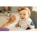 Kilner Kids 110ml Glass Jars Set of 6 with Munchkin Soft Tip Baby Weaning Spoons - 6 Pieces - Buy Online on GoSupps.com
