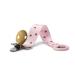 Shop Elodie Details Pacifier Chain 2 Pack - Universal Silicone Ring for Boys & Girls | Lemon Sprinkles/Sweethearts - Durable Fabric & Stainless Steel Clip - Buy Online on GoSupps.com
