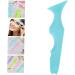 Luxshiny Silicone Beauty Ruler Travel Mascara Multi Tool Lash Applicator Silicone Eyeliner Aid Lipstick Wearing Aids Lipstick Drawing Aid Blue Eyeshadow Aids Lipstick Makeup Tool Portable 15X4.15CM Blue - Buy Online on GoSupps.com