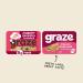 Graze - Healthy Snacks sweets oats flapjacks - Packaging may vary - (Lively Lemon & Cherry Bakewell Total 18 trays) Lively Lemon & Cherry Bakewell 18 pack - Buy Online on GoSupps.com