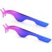 2pcs Colorful Eyelash Applicator Tweezers Set for False Lashes and Eyelash Extensions - Buy Online on GoSupps.com