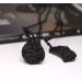Shop Meteorite Black Agni Tektite Necklace - Unique Rough Gemstone Jewelry Irregular Shape International Shipping Available - Buy Online on GoSupps.com