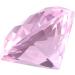 MUNEFE Diamondsly Glass Crystal Drill 2 Color Nail Art Display Glass Crystal Drill for Decorating Rooms and Other Shot Models(60MM pink) - Buy Online on GoSupps.com