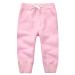 CuteOn Unisex Kids Elastic Waist Cotton Warm Trousers Baby Pants Bottoms 1-5Years 5 Years Pink