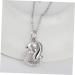 CALLARON Necklaces Hollow Necklace Pendant Creative Necklace Playing Dolphin Necklace Women Necklace Miss - Buy Online on GoSupps.com