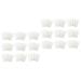DOITOOL 120 Sheets Invisible Double Eyelid Stickers Slim Oval Shape Eyelid Sticker Instant Invisible Tape Makeup Breathable Lace Eyelid Tape Refill White Eye Patch Man Dedicated