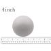 4 Inch 16 Pack White Polystyrene Craft Foam Balls - Smooth Round Art Supplies for School Projects, Weddings, Christmas, and Home Decor - Buy Online on GoSupps.com