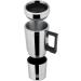 Portable 12V/24V Car Heating Cup | 300ml Stainless Steel Coffee Maker & Tea Pot | Outdoor Vehicle Water Bottle - Buy Online on GoSupps.com