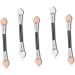FOMIYES 150 Pcs Beauty Sponge Double Ended Sponge Applicator Eyeshadow Applicator Makeup Tools Smudge Stick 8x1cmx3pcs Pinkx3pcs - Buy Online on GoSupps.com